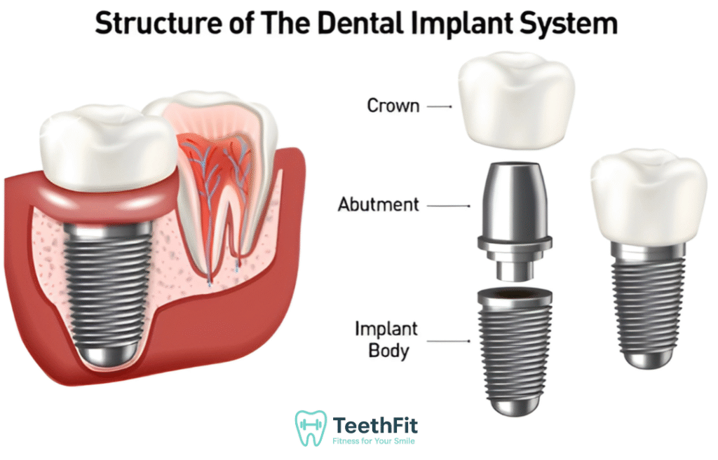 teeth implant charges